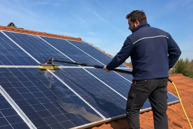 Nettoyage et entretien de panneaux solaires à Allaire